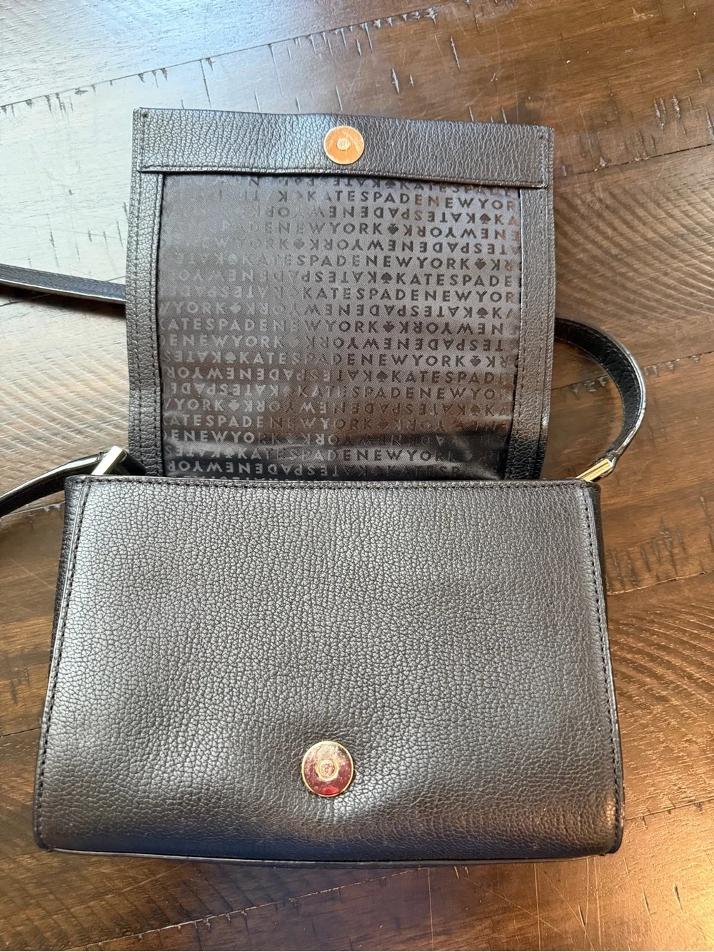 kate spade black bow crossbody with crystal trim